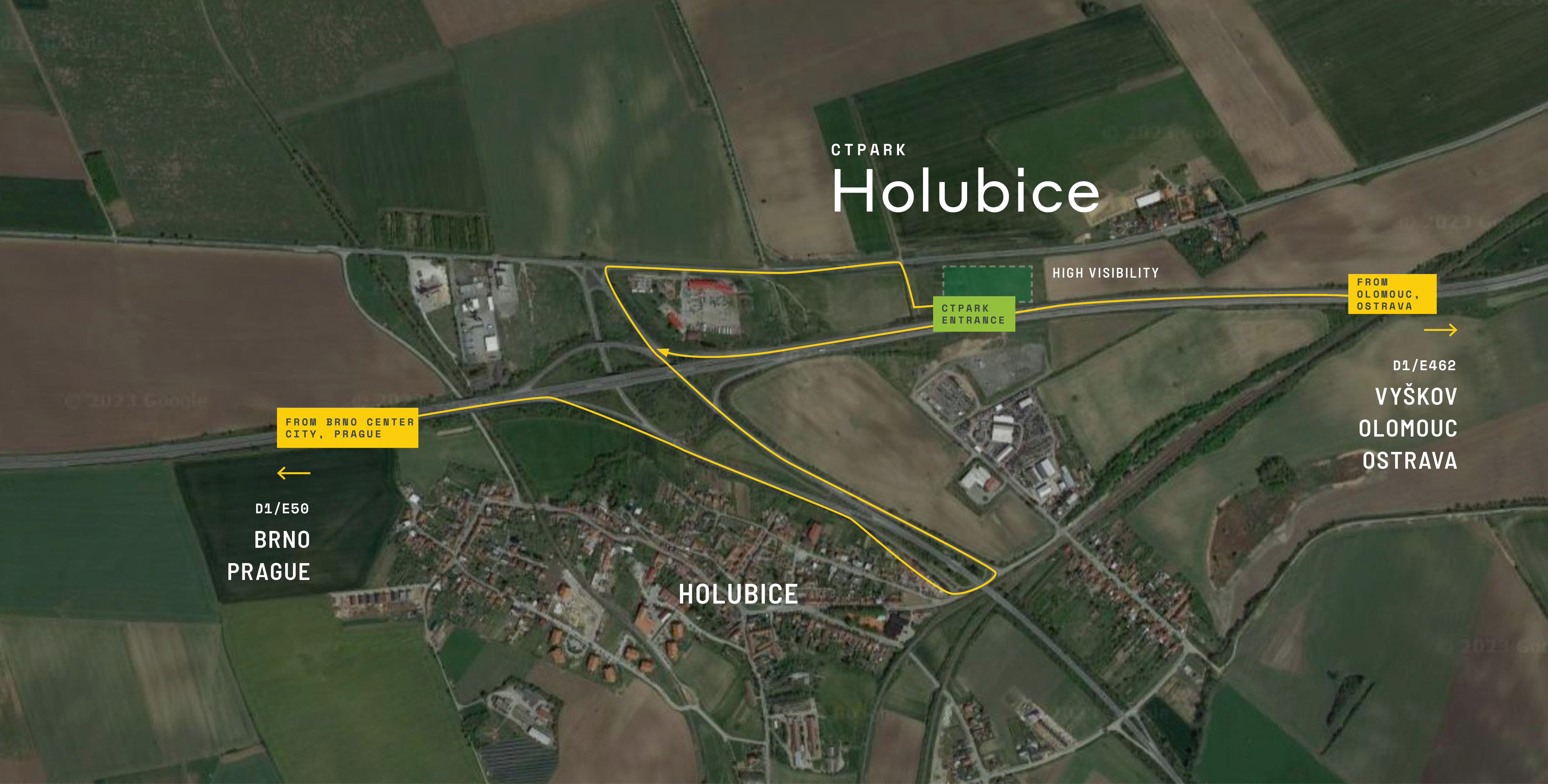 Přiblížení regionální mapy