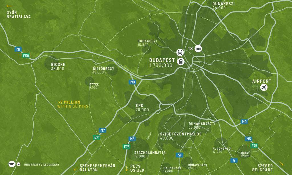 Regionální mapa