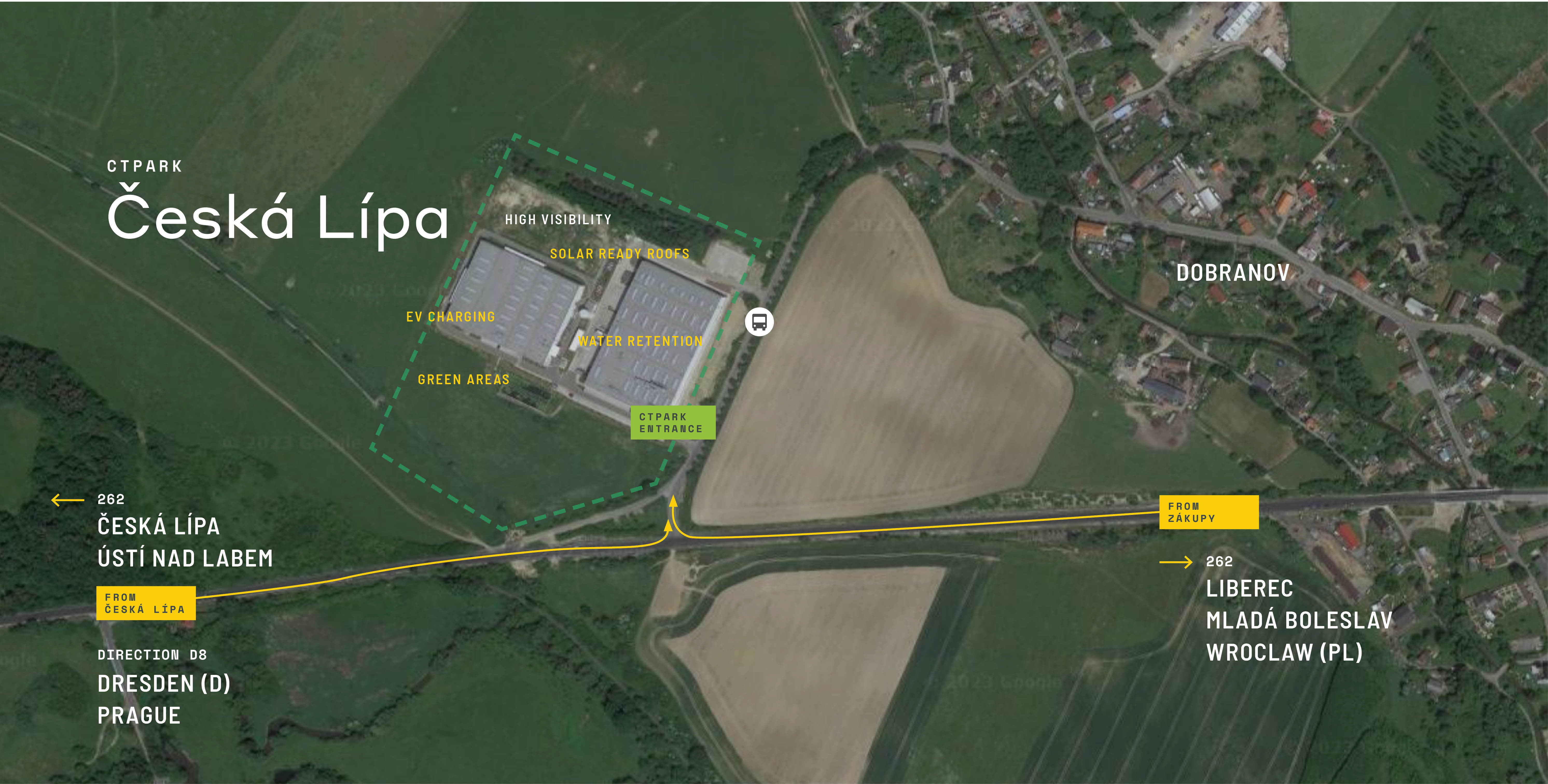 Přiblížení regionální mapy