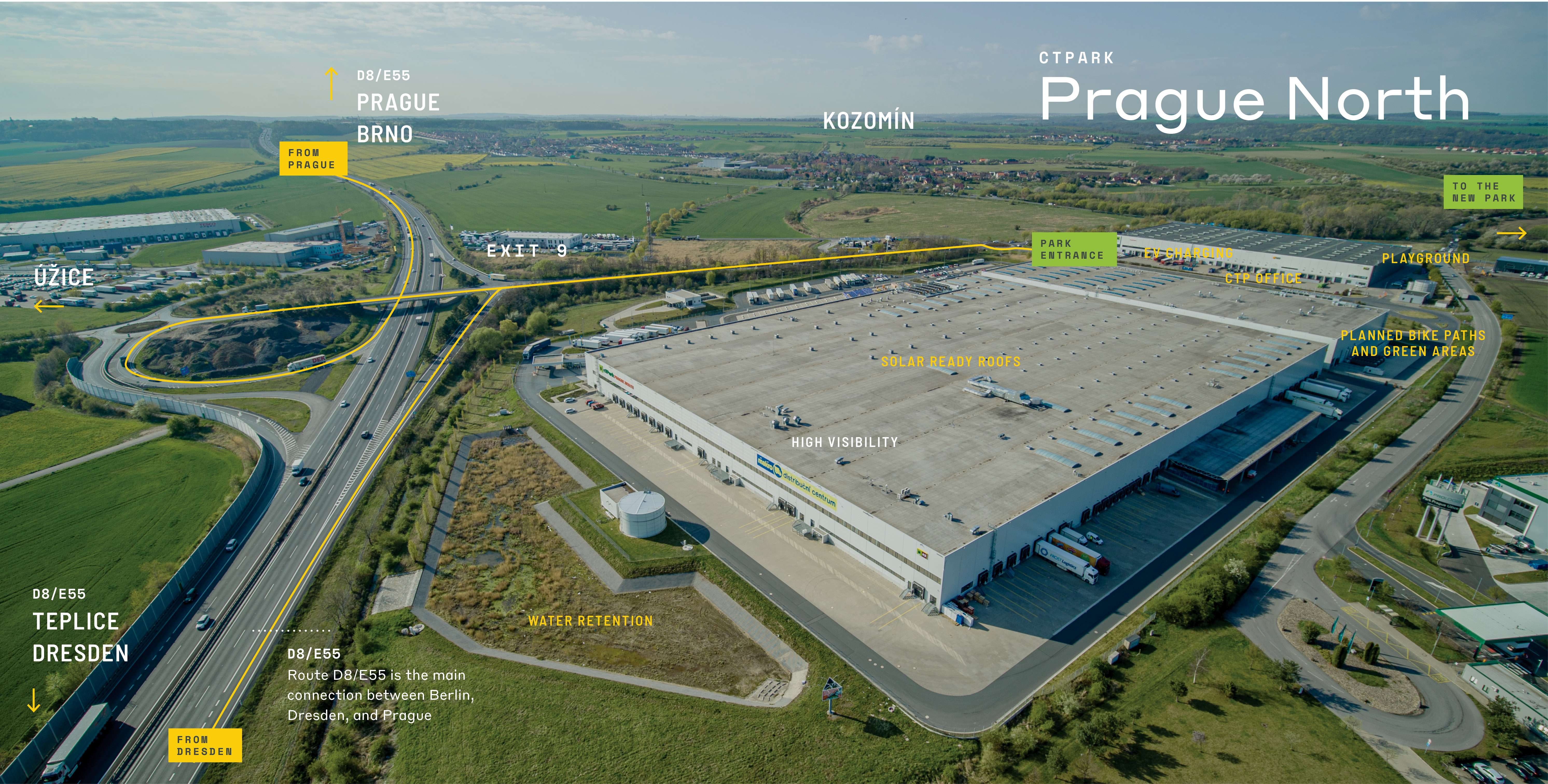 Přiblížení regionální mapy