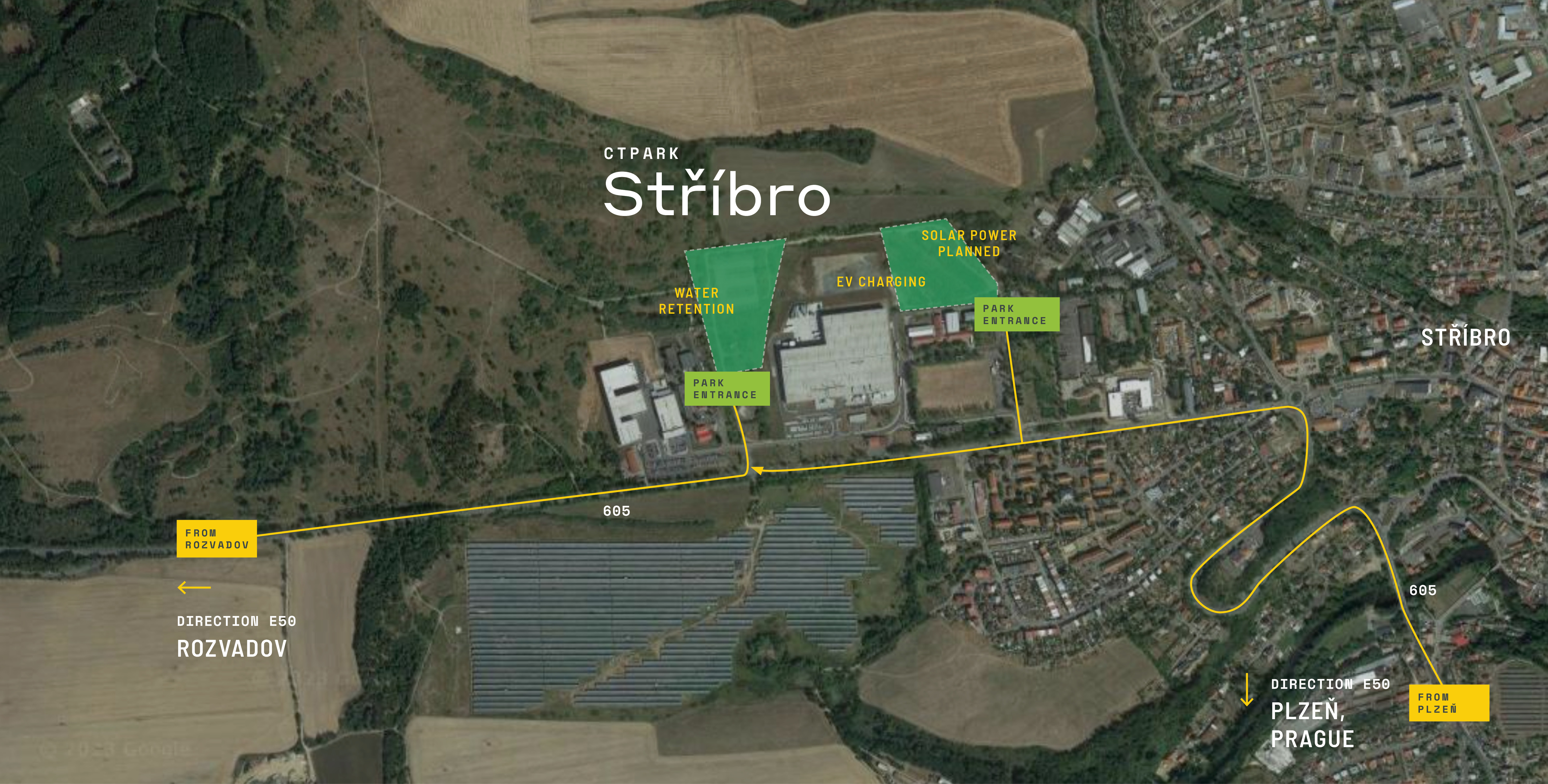 Přiblížení regionální mapy