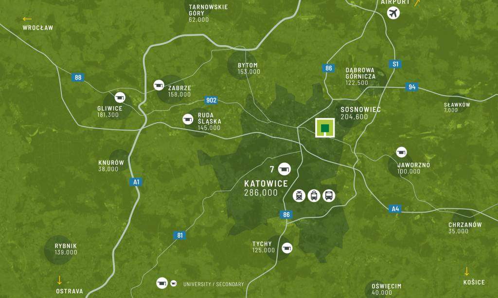 Regionální mapa