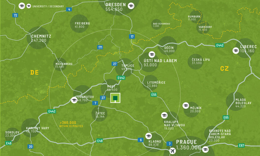 Regionální mapa