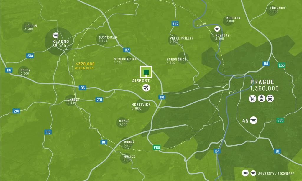 Regionální mapa