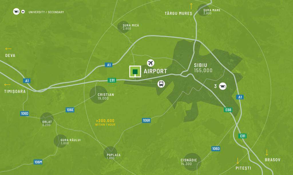 Regionální mapa