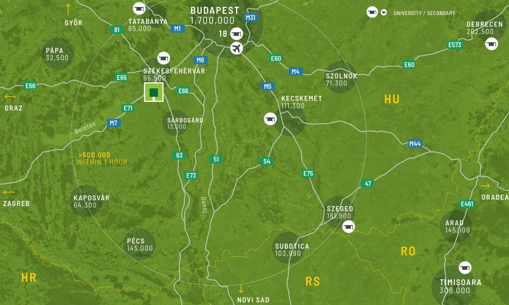 Regionální mapa