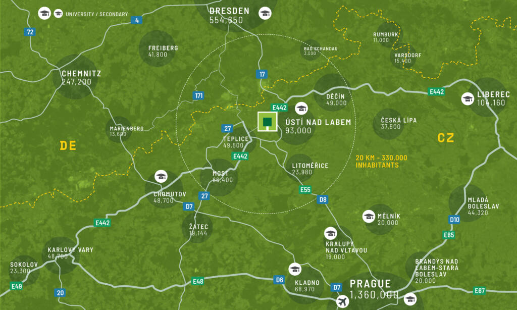 Regionální mapa