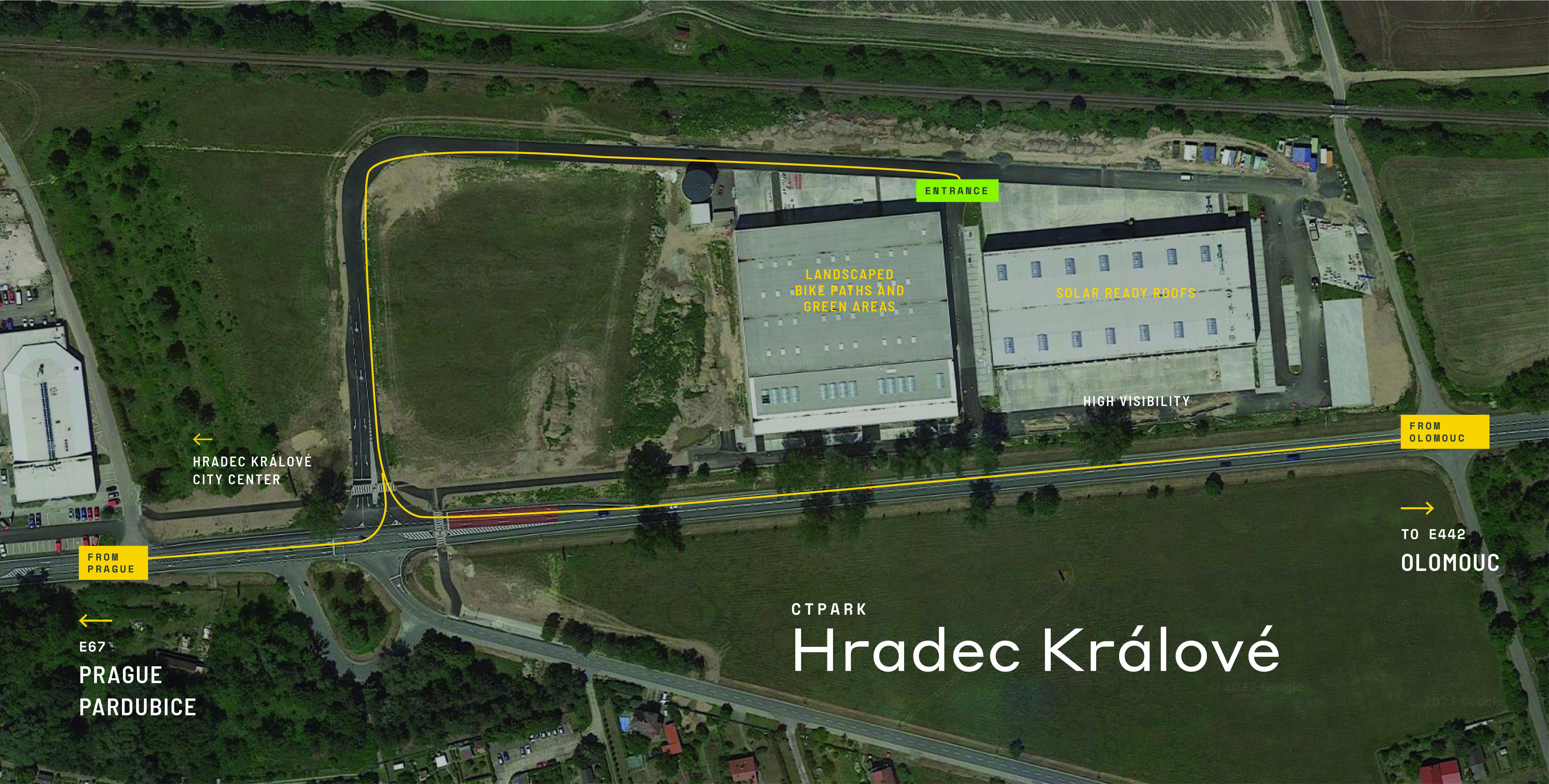 Přiblížení regionální mapy