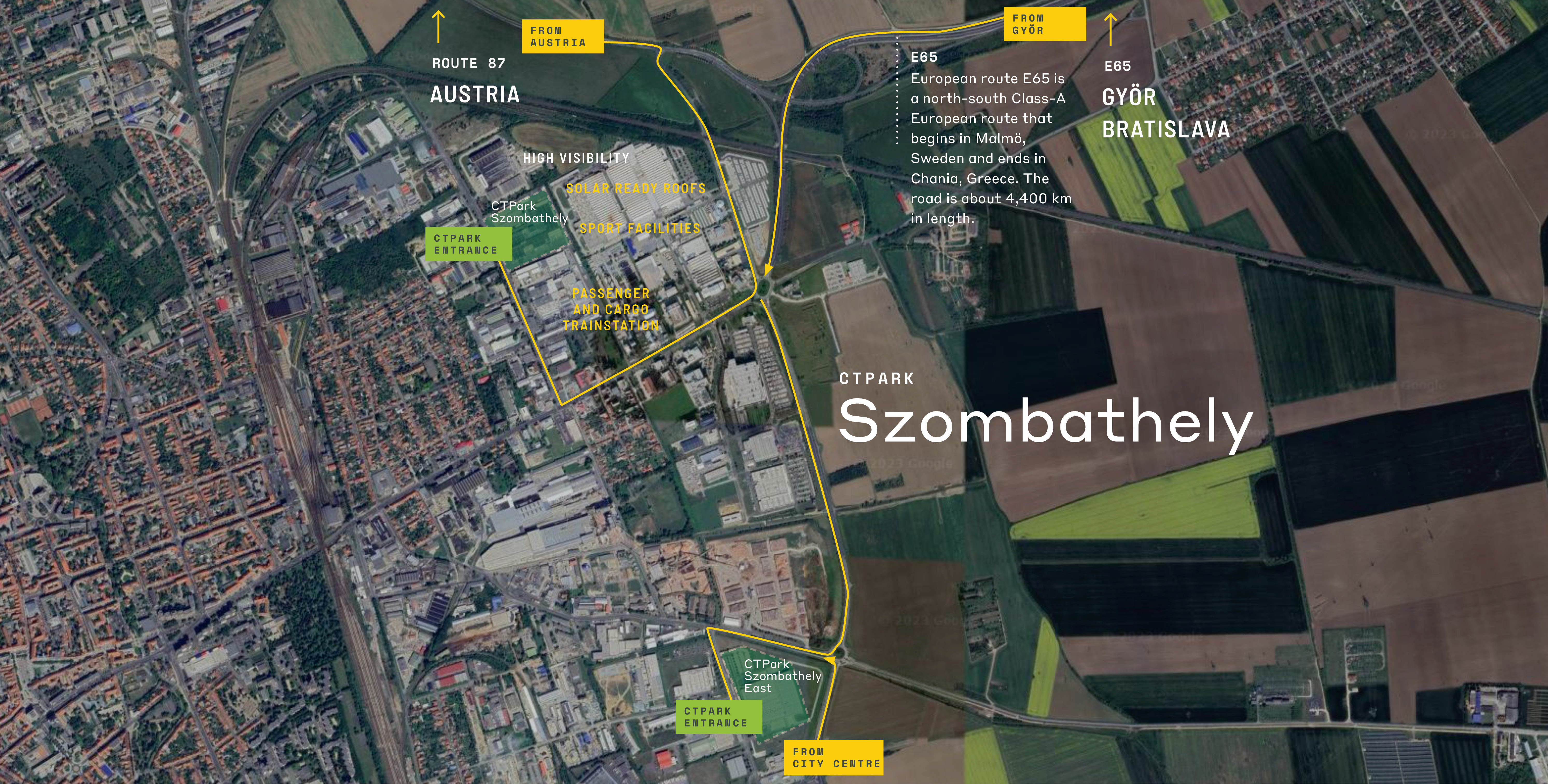 Přiblížení regionální mapy