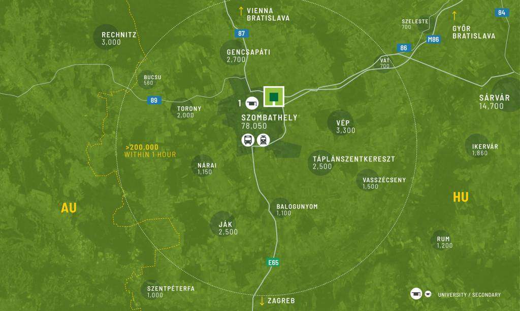 Regionální mapa