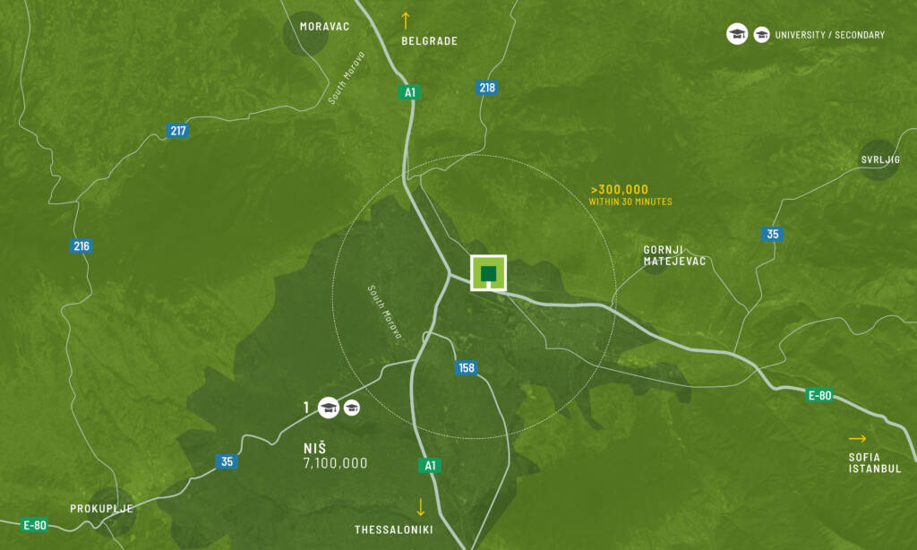 Regionální mapa