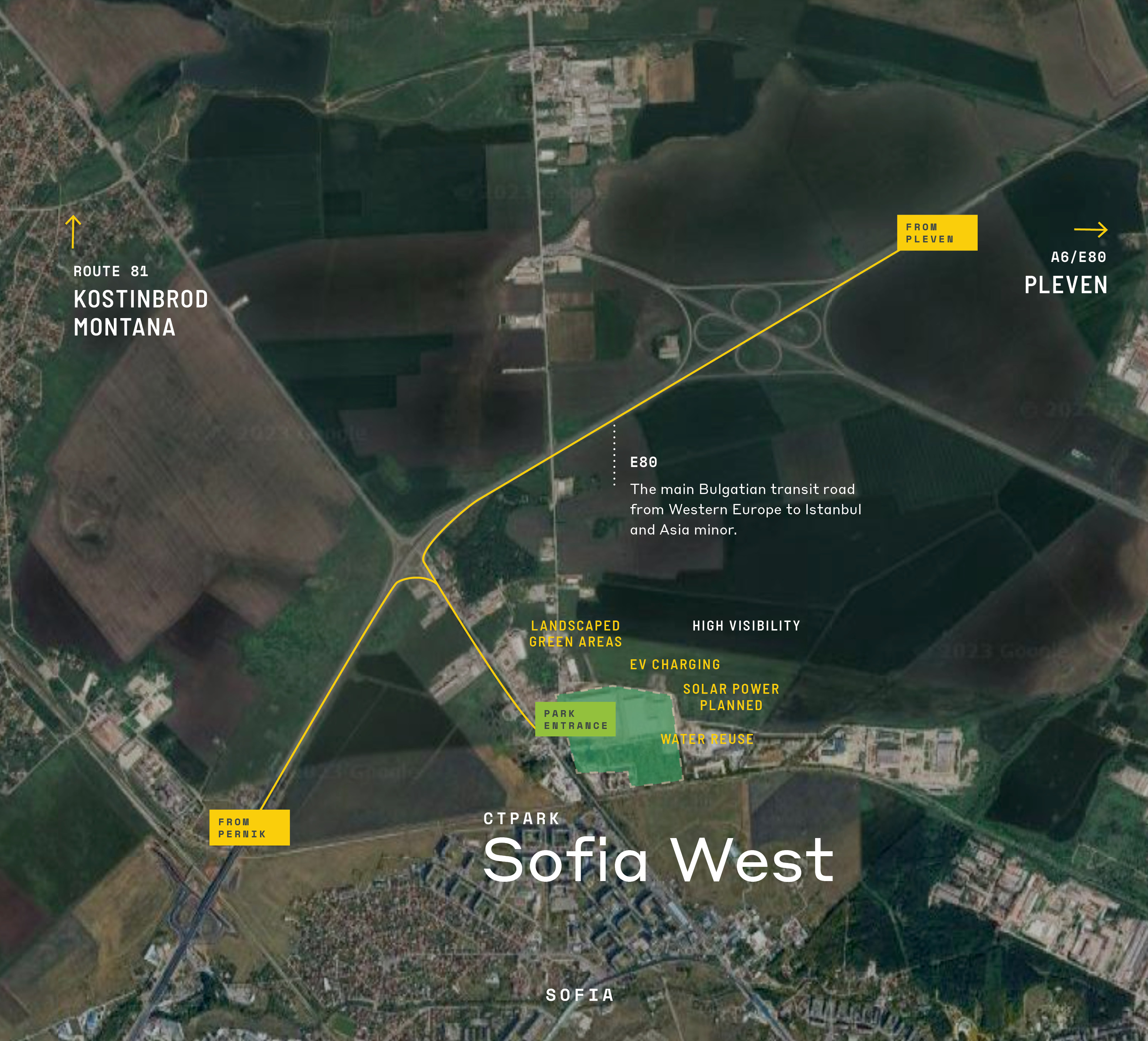 Přiblížení regionální mapy