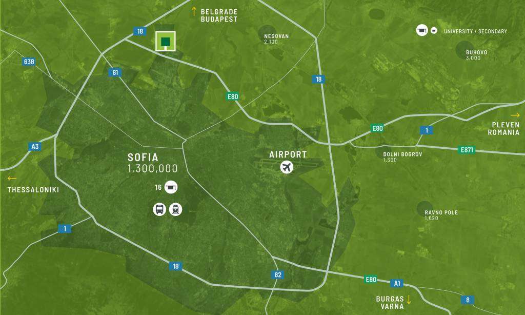 Regionální mapa