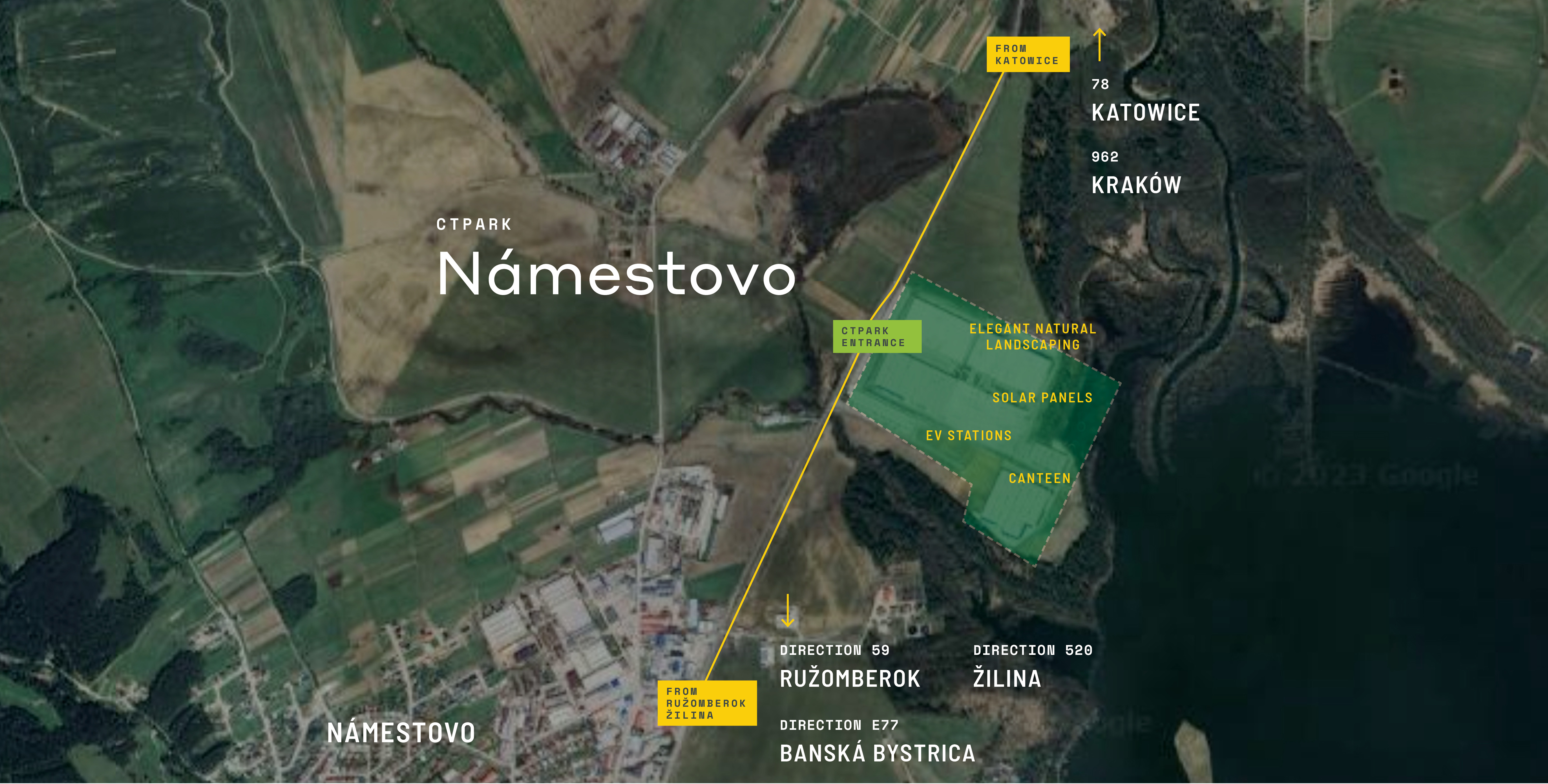 Přiblížení regionální mapy