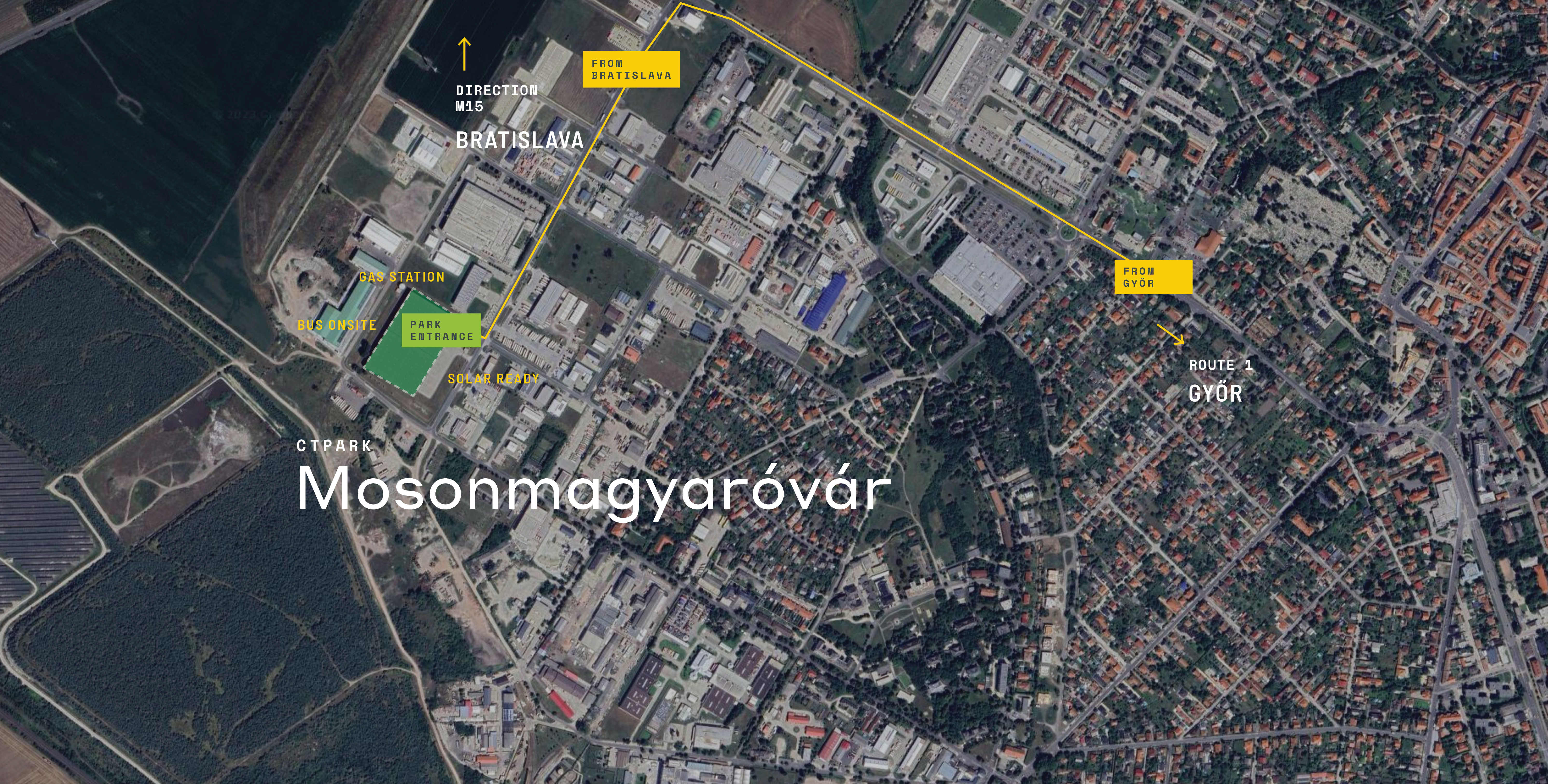 Přiblížení regionální mapy