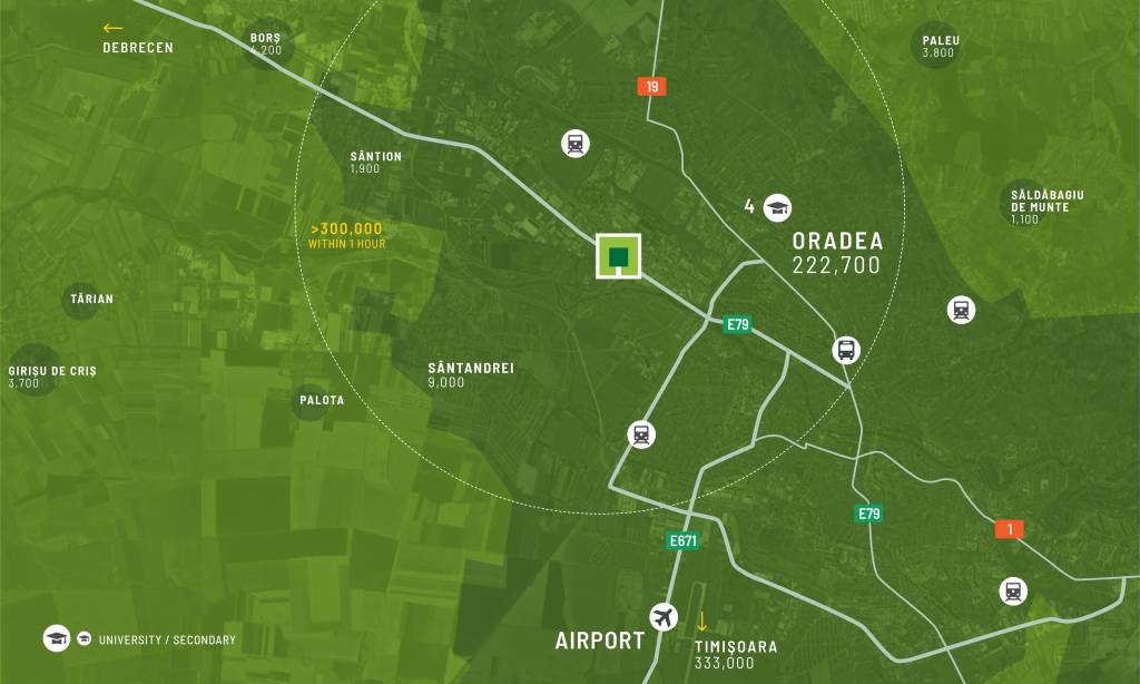 Regionální mapa