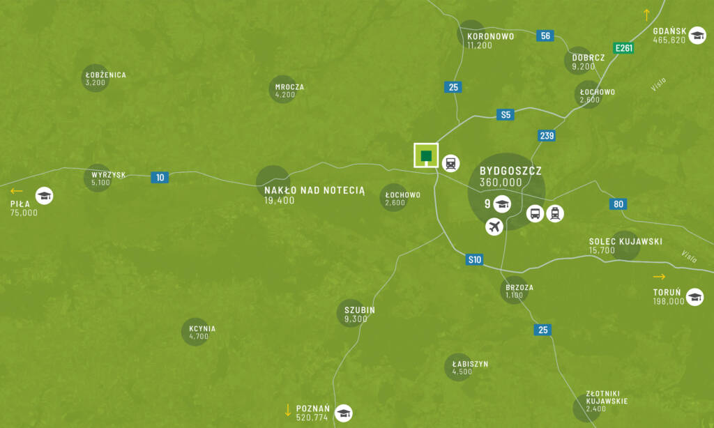 Regionální mapa