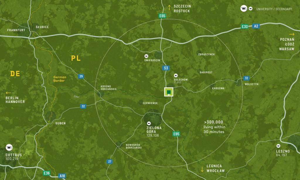 Regionální mapa