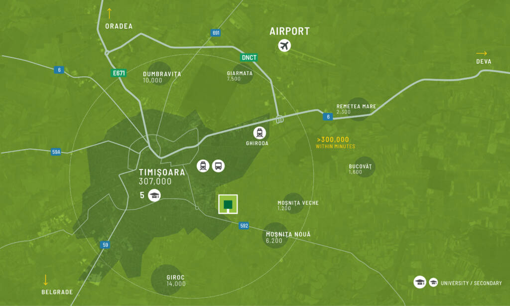 Regionální mapa