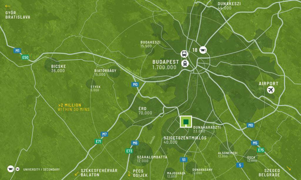 Regionální mapa