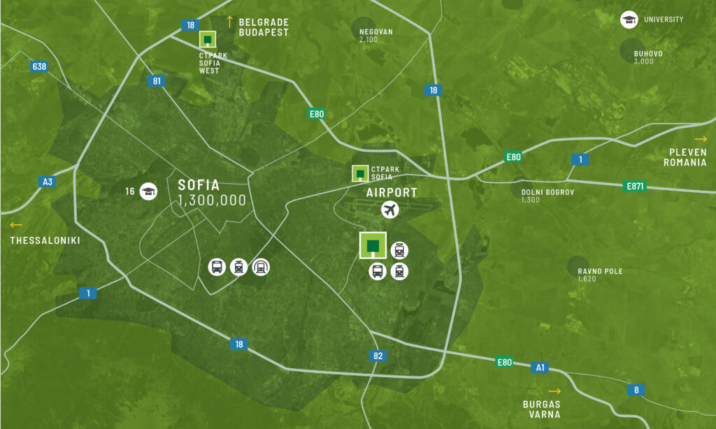 Regionální mapa