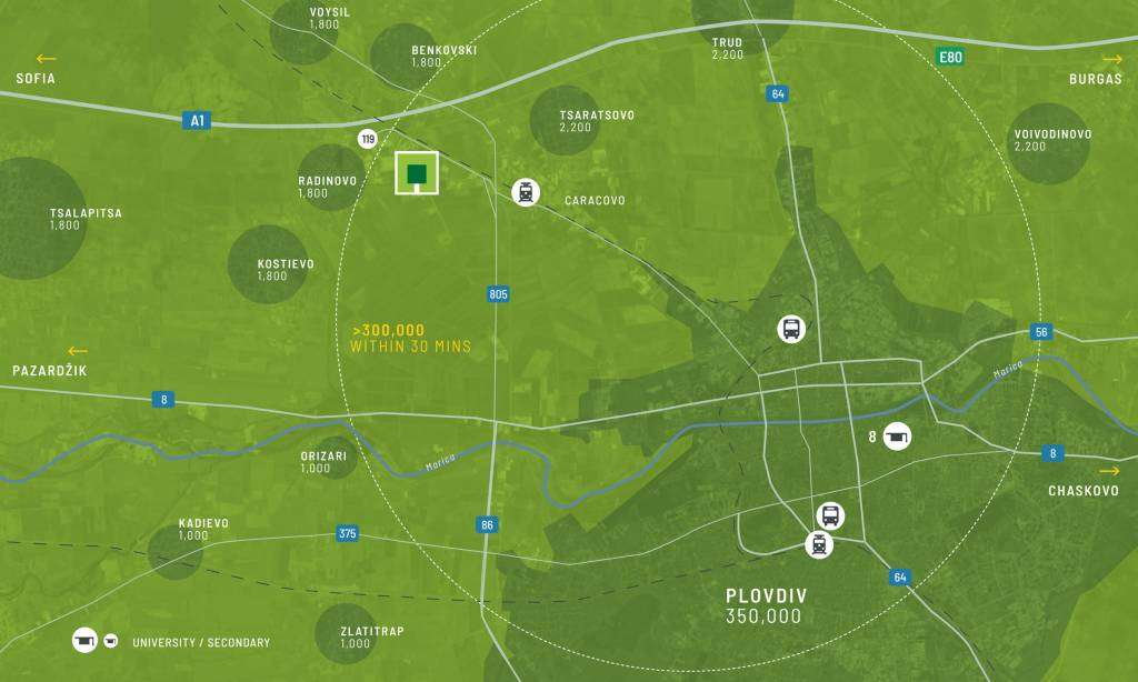 Regionální mapa