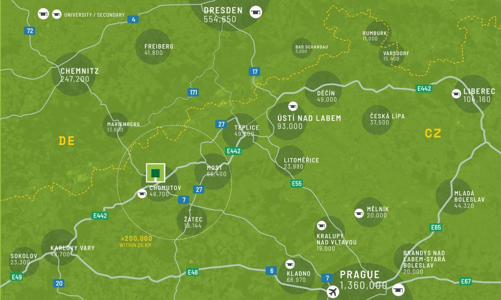 Regionální mapa