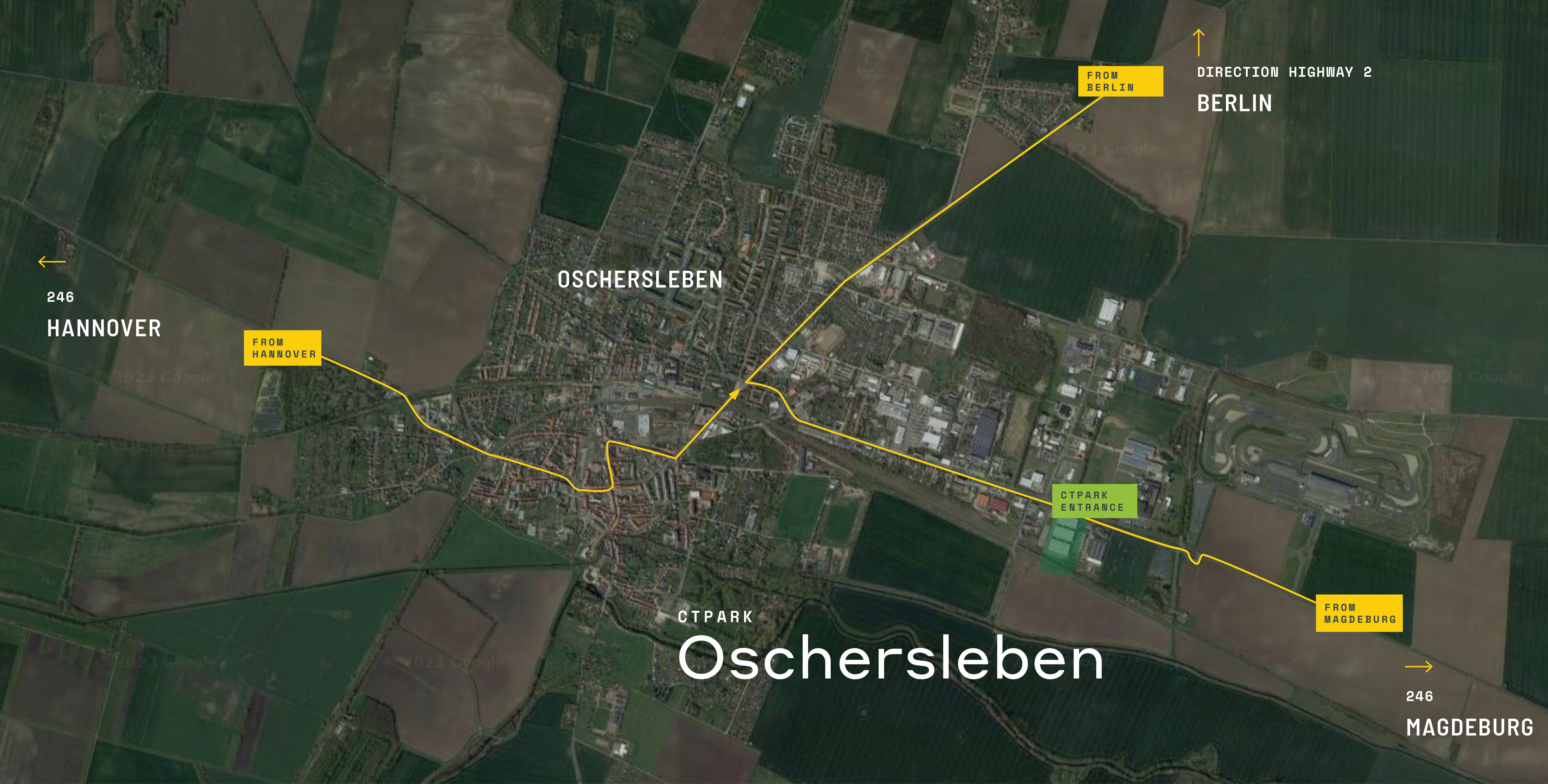 Přiblížení regionální mapy