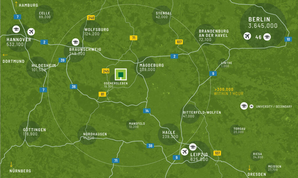 Regionální mapa