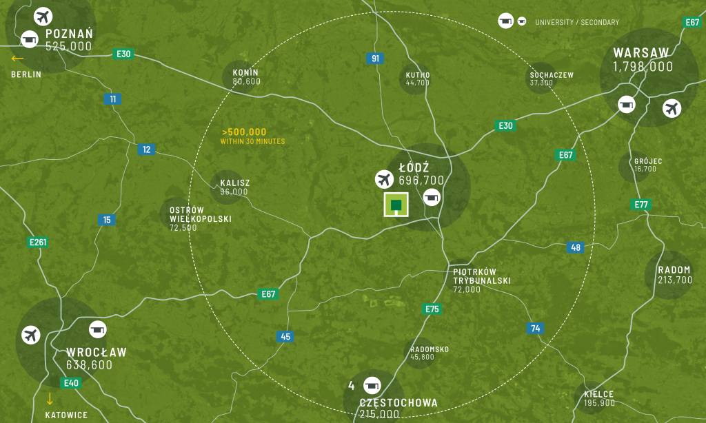 Regionální mapa