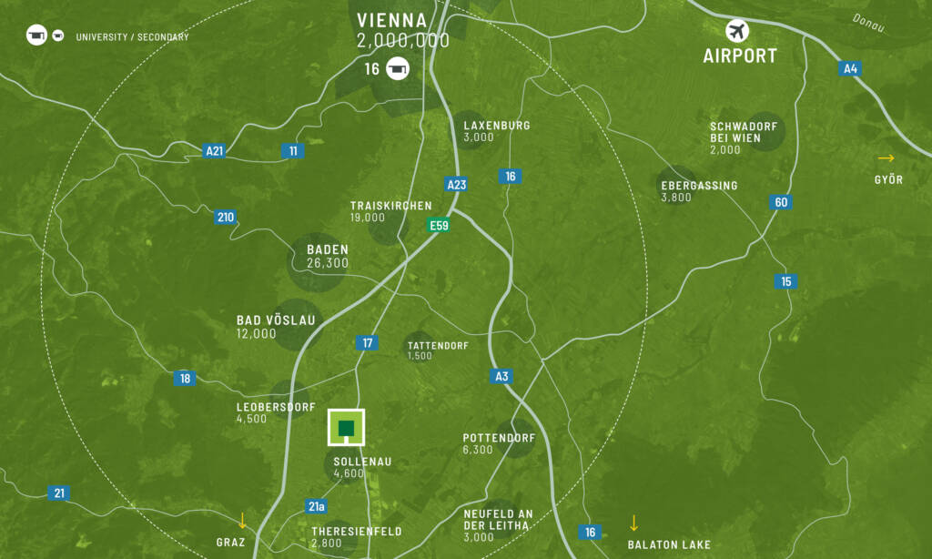 Regionální mapa