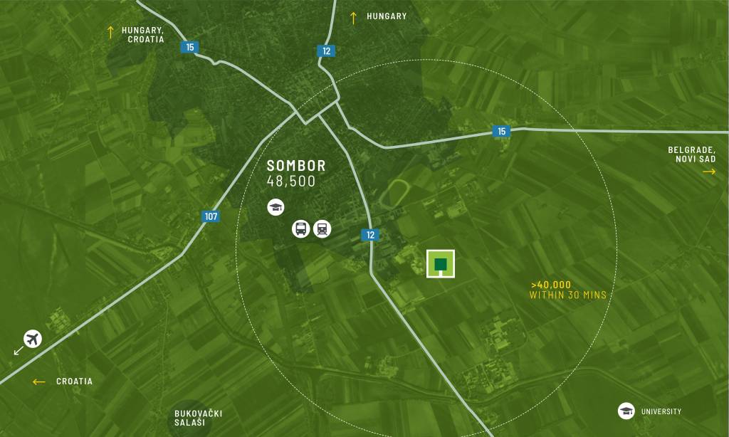 Regionální mapa