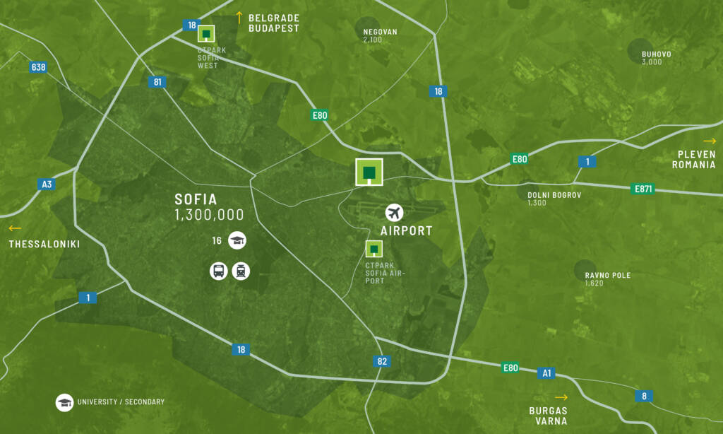 Regionální mapa