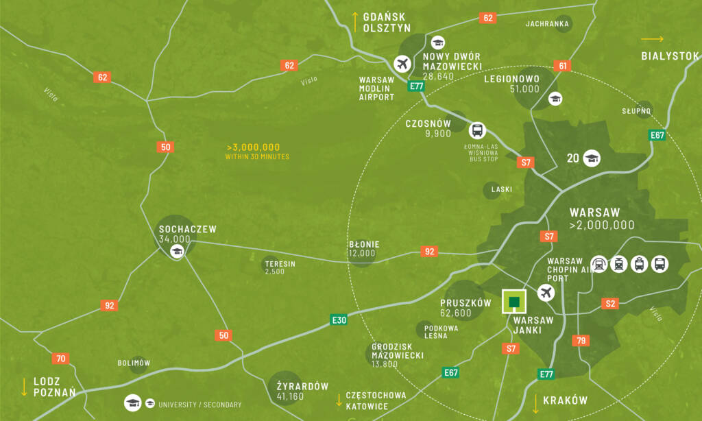 Regionální mapa