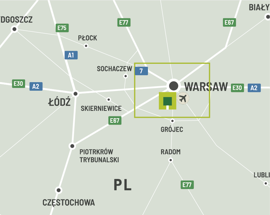 Přiblížení regionální mapy