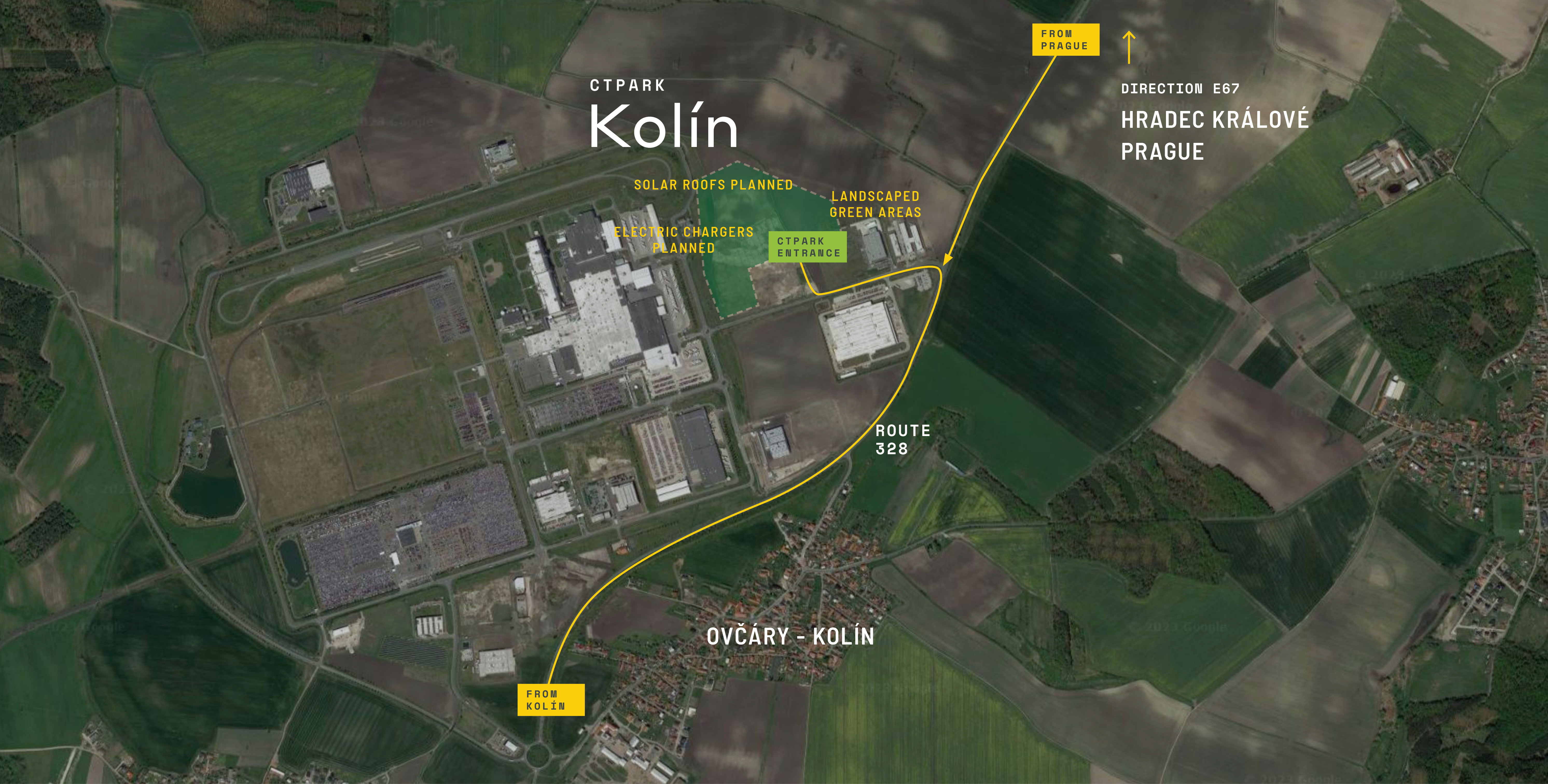 Přiblížení regionální mapy