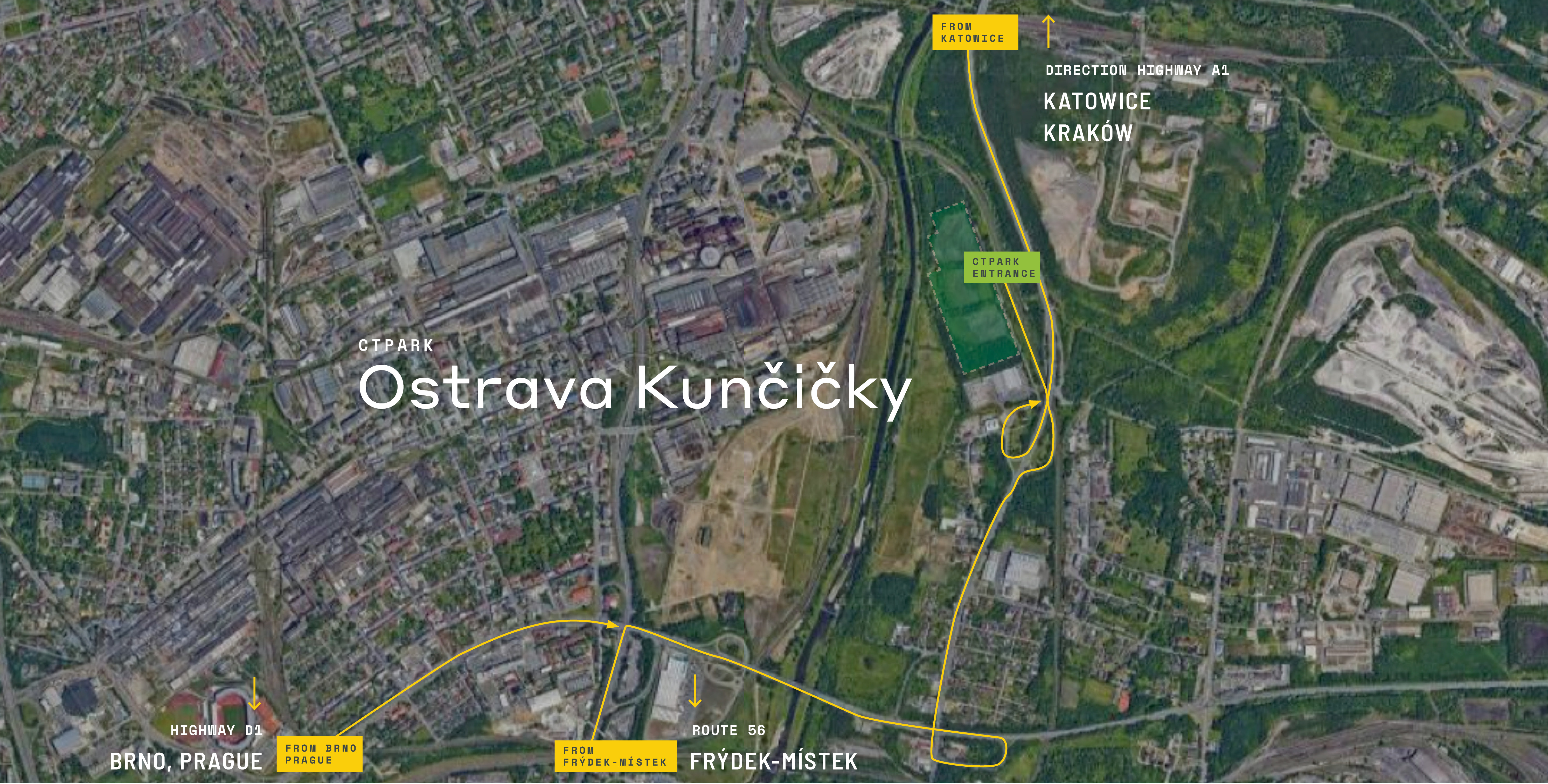 Přiblížení regionální mapy