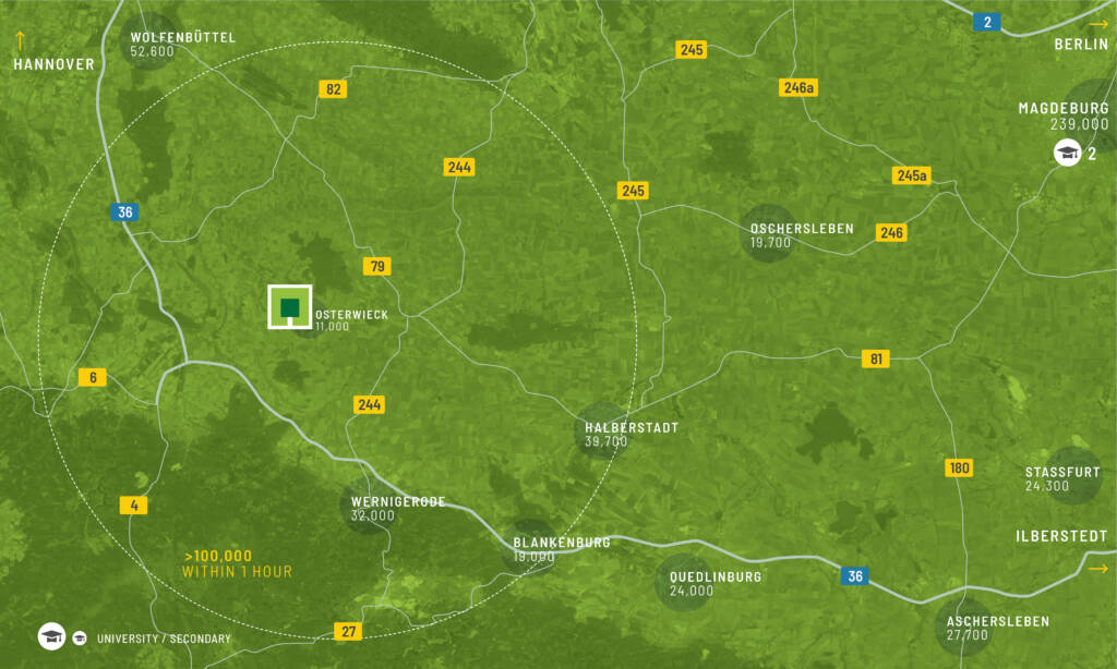 Regionální mapa