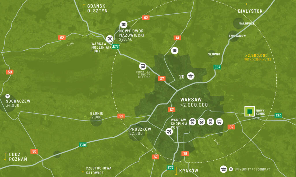 Regionální mapa