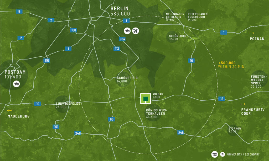 Regionální mapa