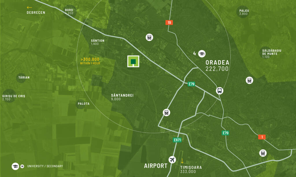 Regionální mapa
