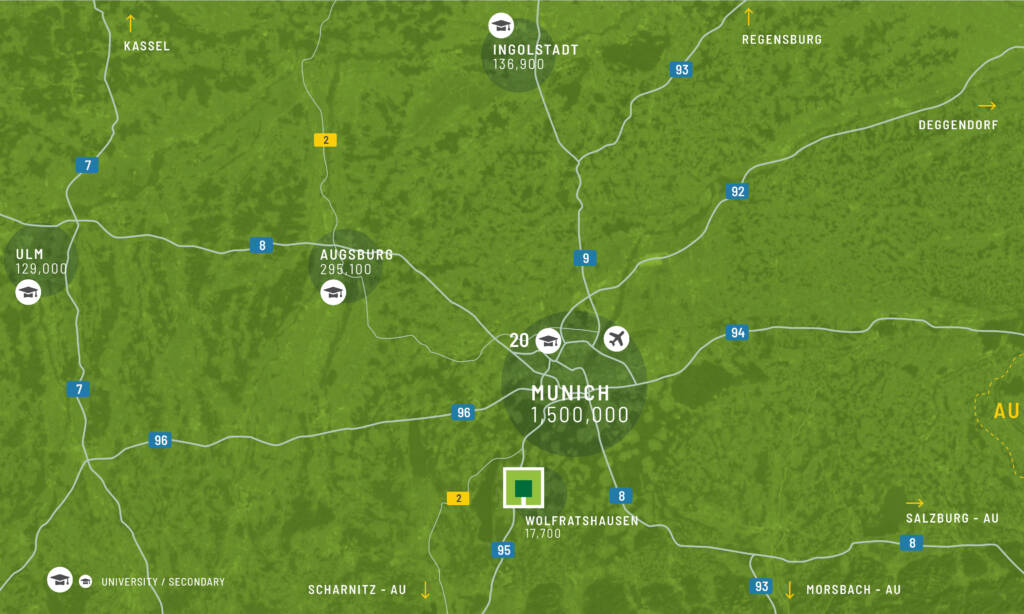 Regionální mapa